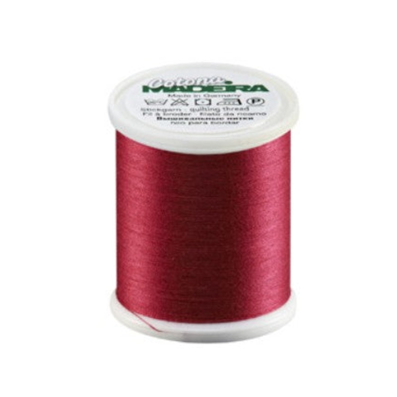Madeira Cotona 50 - Premium Cotton Quilting & Sewing Thread, 710 Berry