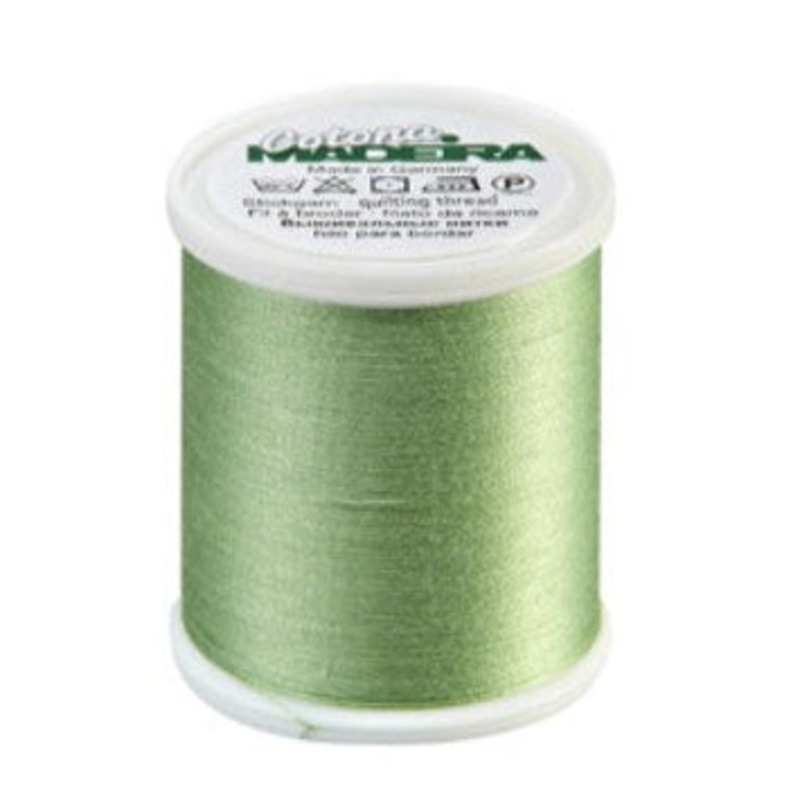 Madeira Cotona 50 - Premium Cotton Quilting & Sewing Thread, 711 Light Green