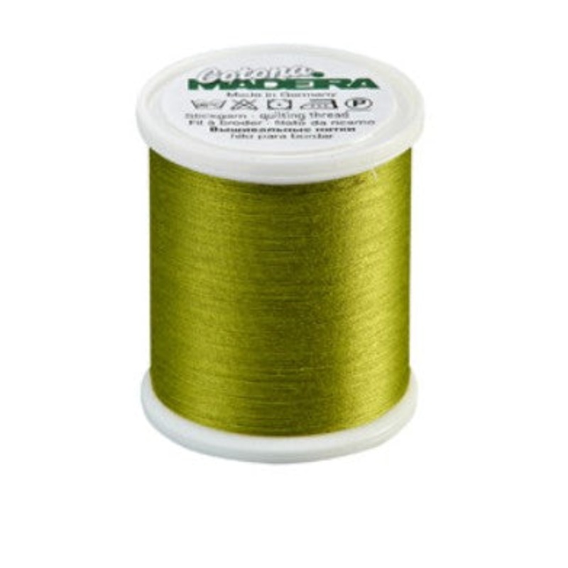Madeira Cotona 50 - Premium Cotton Quilting & Sewing Thread, 714 Citron