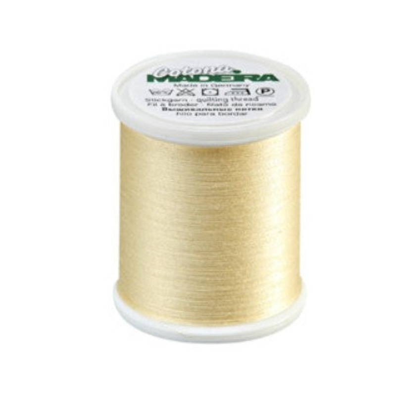 Madeira Cotona 50 - Premium Cotton Quilting & Sewing Thread, 738 Cream