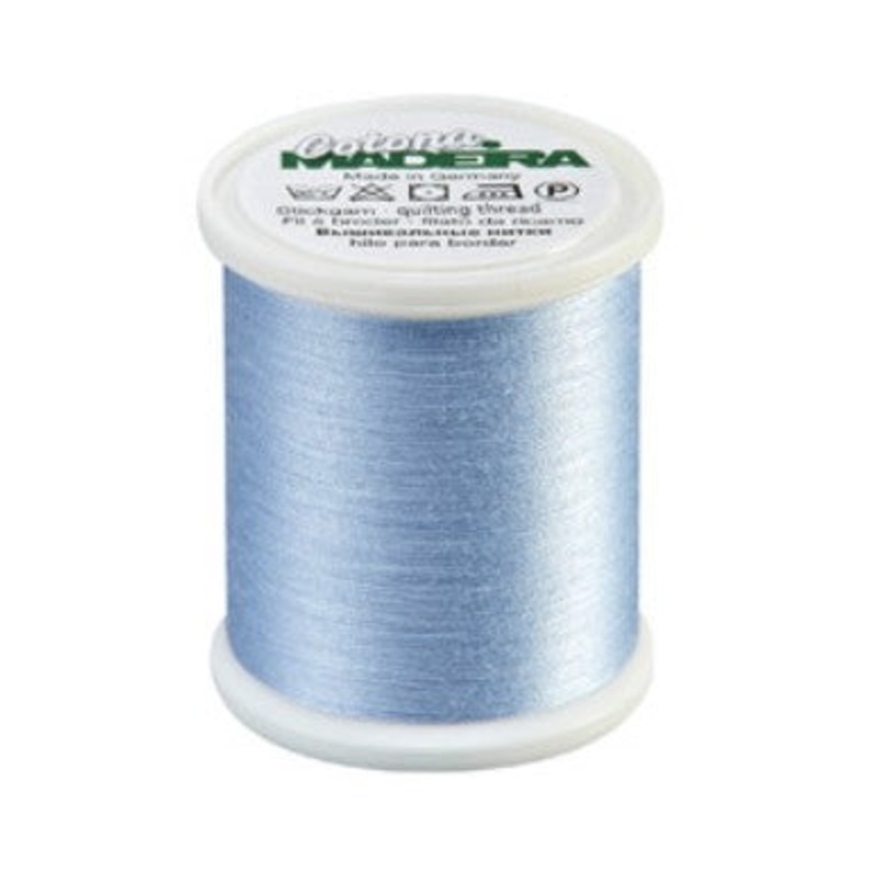 Madeira Cotona 50 - Premium Cotton Quilting & Sewing Thread, 746 Sky Blue