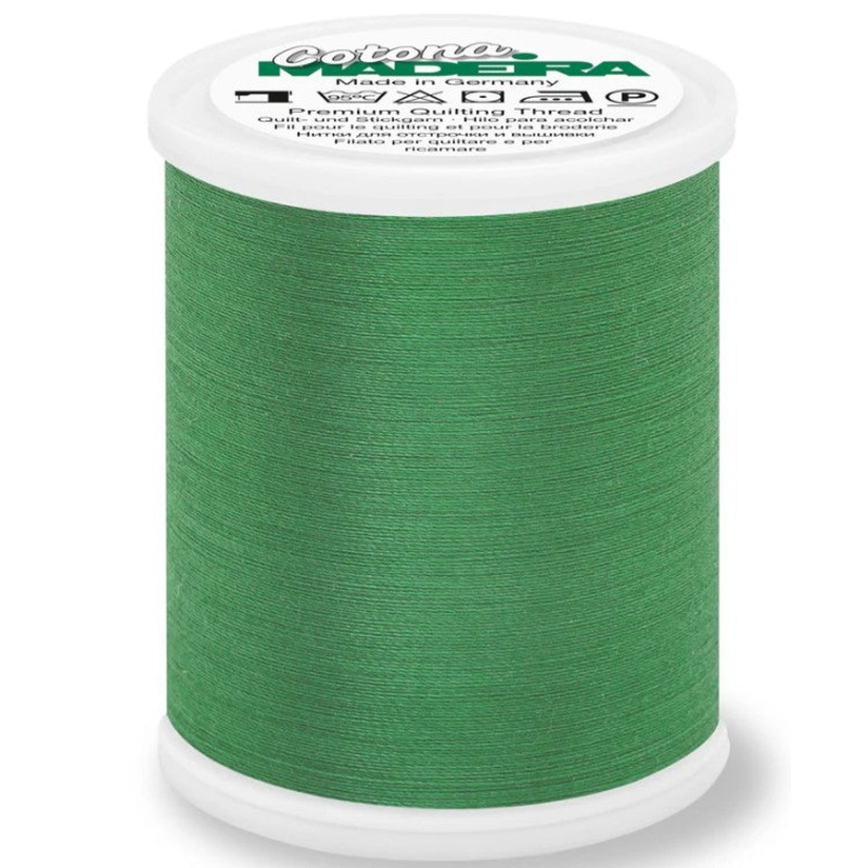 Madeira Cotona 50 - Premium Cotton Quilting & Sewing Thread, 777 Dark Avacado