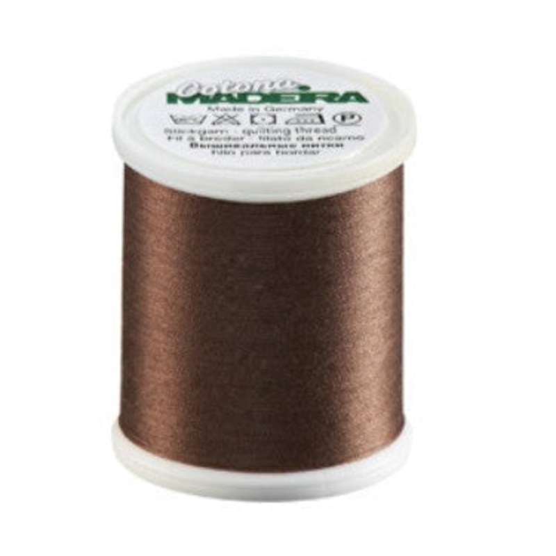 Madeira Cotona 50 - Premium Cotton Quilting & Sewing Thread, 790 Espresso