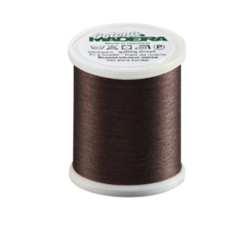 Madeira Cotona 50 - Premium Cotton Quilting & Sewing Thread, 791 Bittersweet Chocolate
