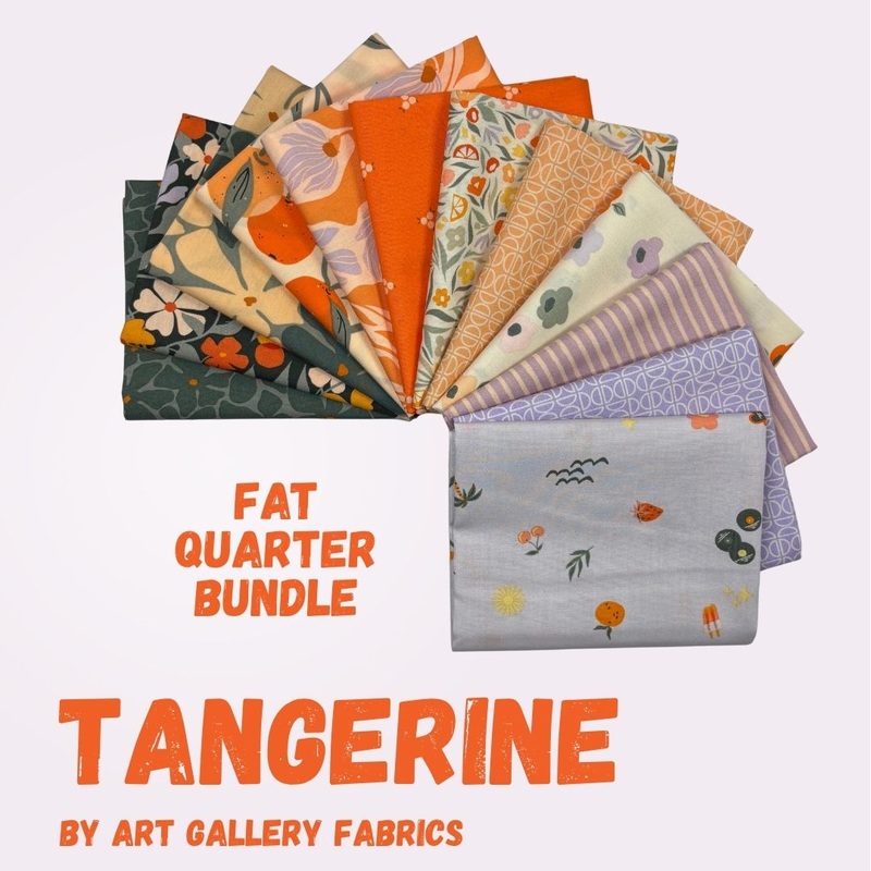 Tangerine Fat Quarter Bundle