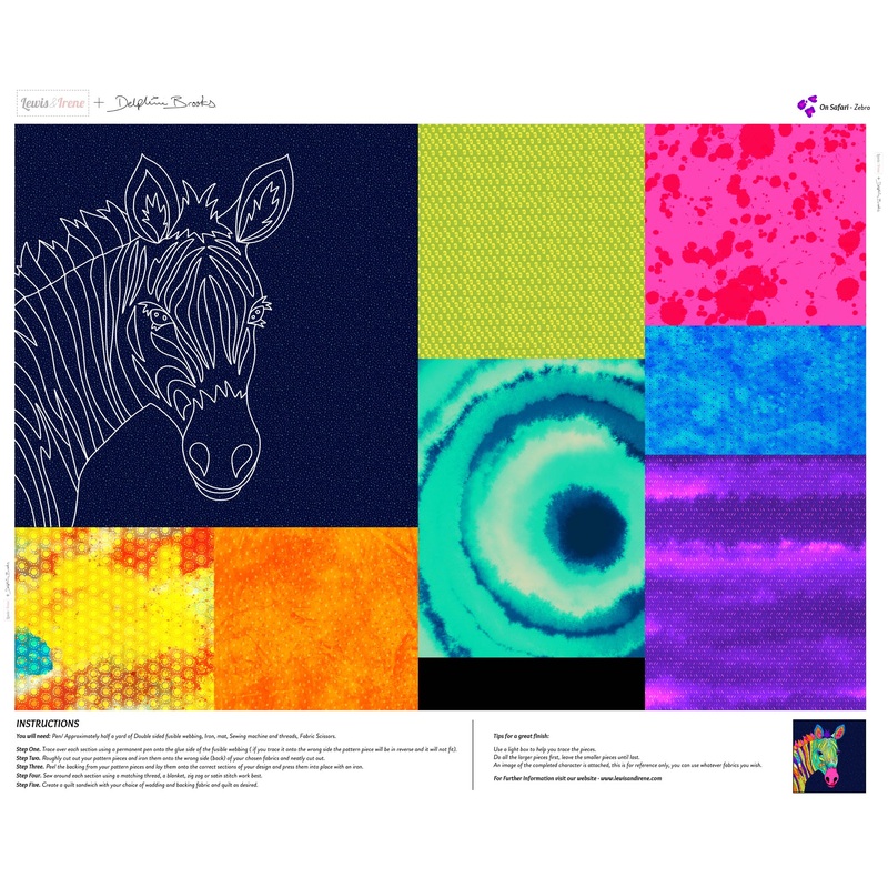 Zebra Collage Panel - DB30