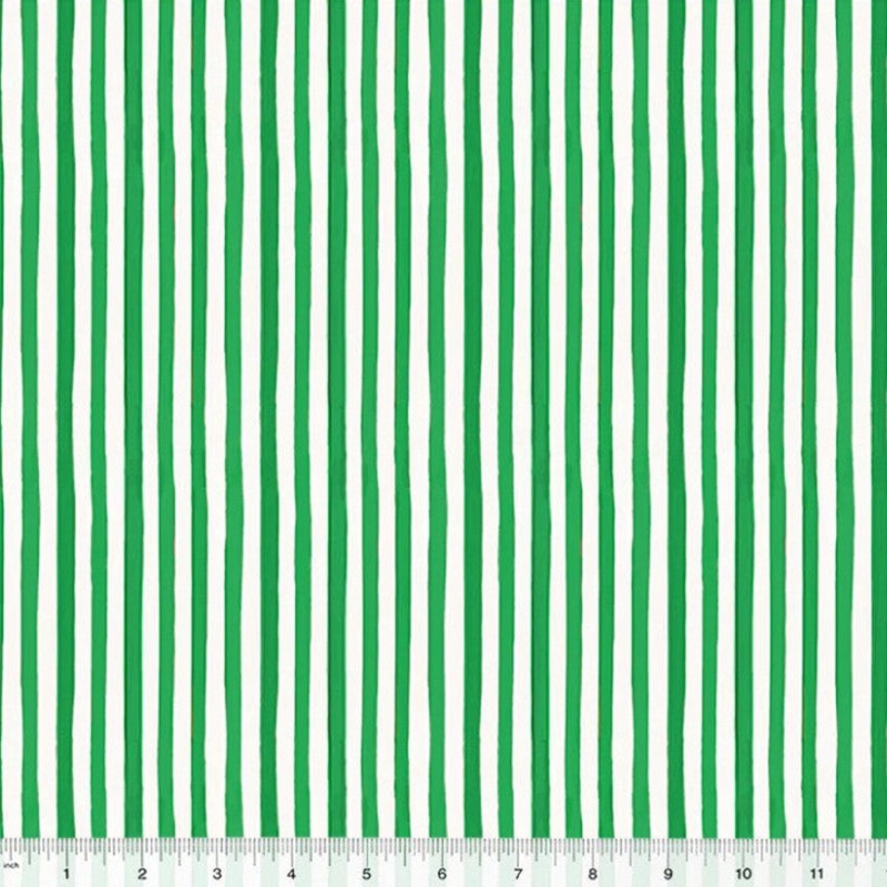 Christmas Village Festive Stripe Green 53909-10Green
