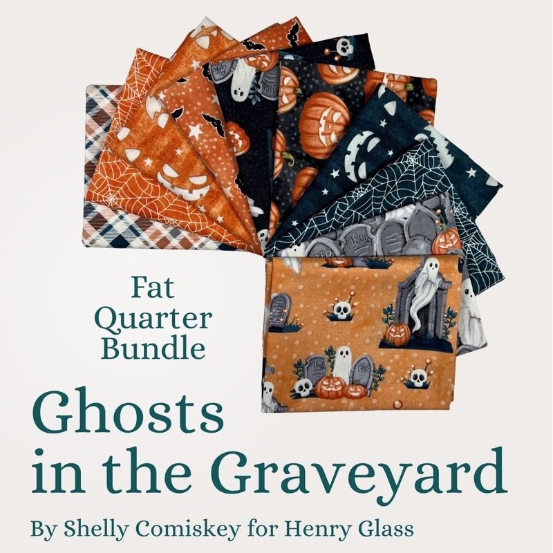Ghosts in the Graveyard Fat Quarter Bundle