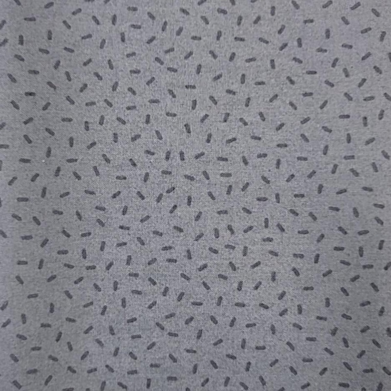 Lewis &  Irene London Calling Tiny Tonals Sprinkles Dark Grey LCA11- 3 YARD CUT