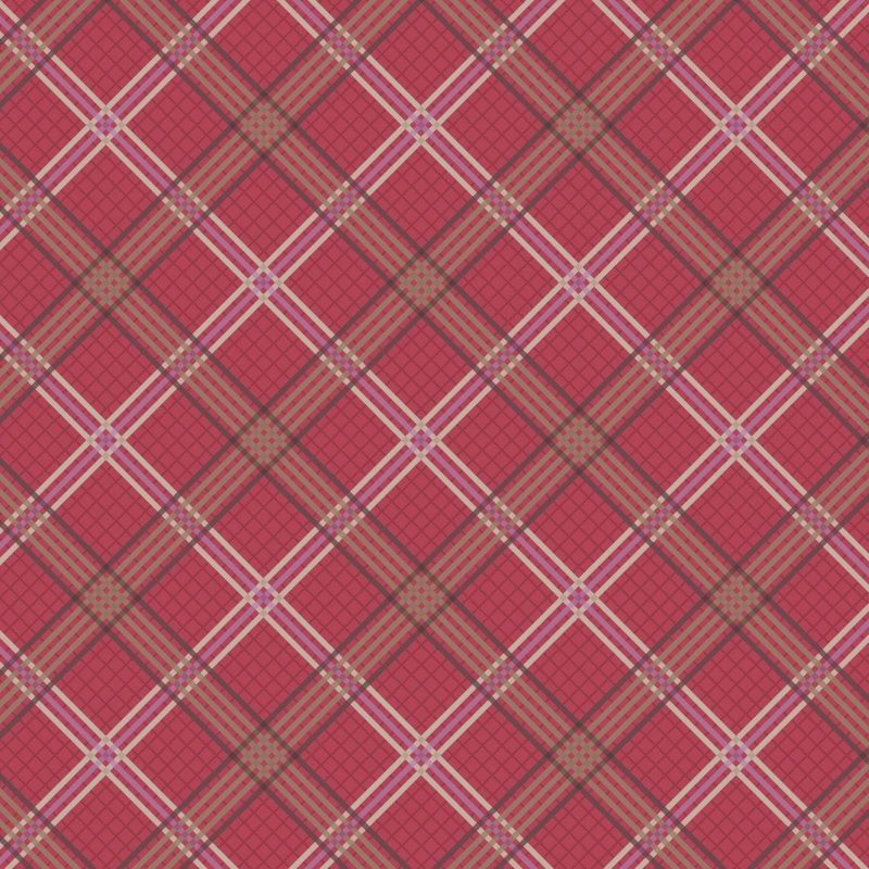 Loch Lewis Red Check Flannel F539B