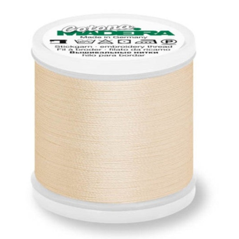 Madeira Cotona 50 - Premium Cotton Quilting & Sewing Thread, 674 Light Tan