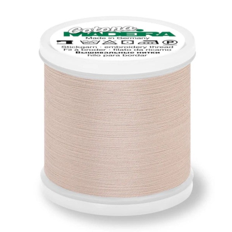 Madeira Cotona 80 - Premium Cotton Quilting & Sewing Thread, 735 Tawny Tan