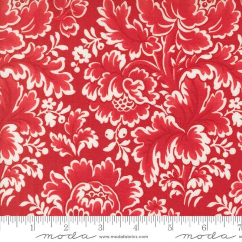 Moda Fabrics Buon Natale Pomegranate 35400-14 - 3 YARD CUT