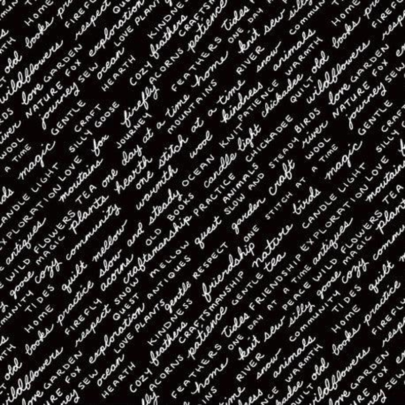 Writing On The Wall Favorite Things Black PWRH999