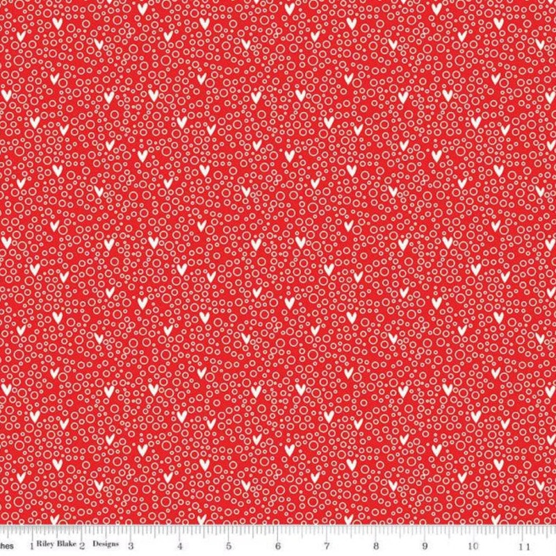 You and Me Dots Red C15402-Red