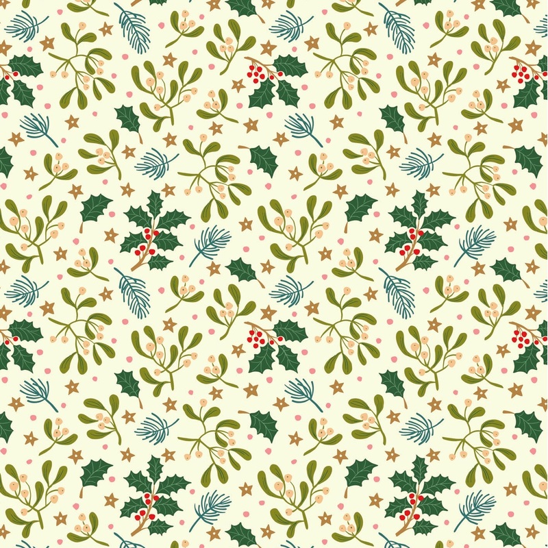 All is Bright Mistletoe Cream SH31A