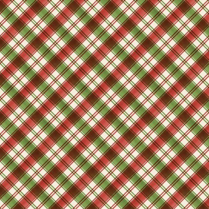 Cardinal Celebration Diagonal Plaid Multi 37760-273
