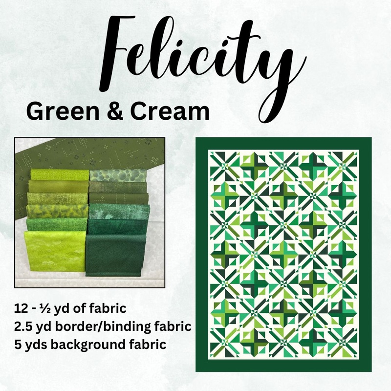 Felicity-Green & Cream