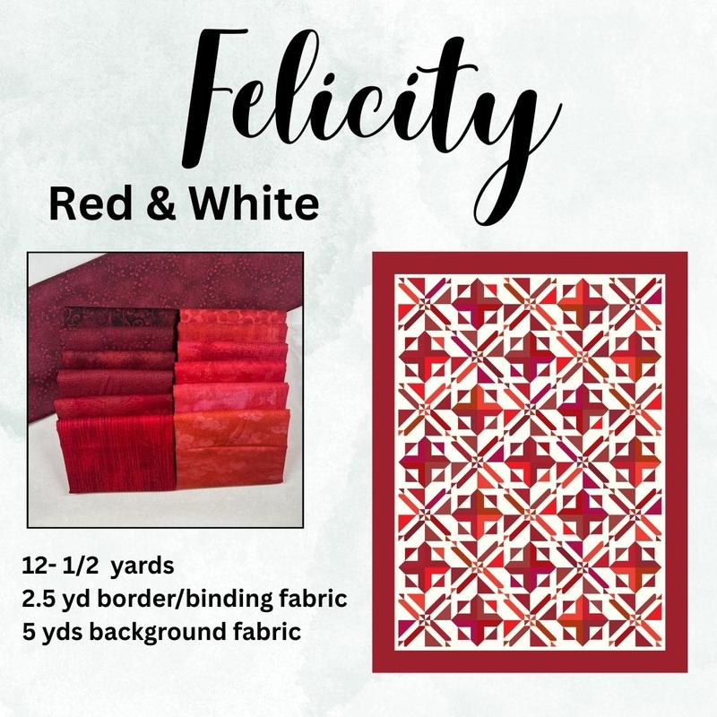 Felicity- Red and White