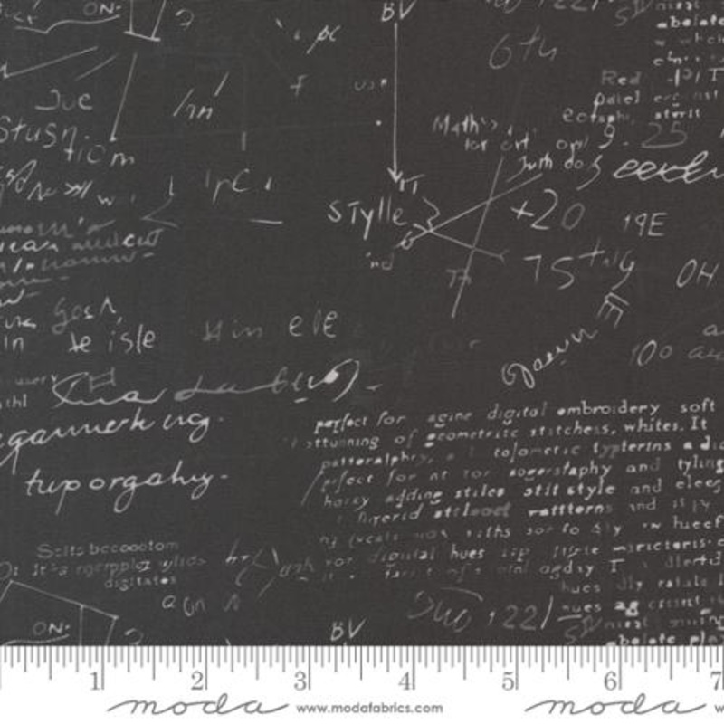 Moda Fabrics Modern Backgrounds Black 108 Wide Backing Fabric - 108028-15 - 3 YARD