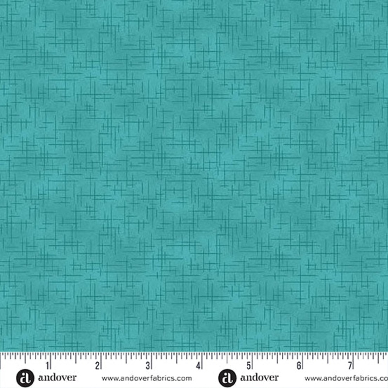 Retro Stitch Teal A-1527-T