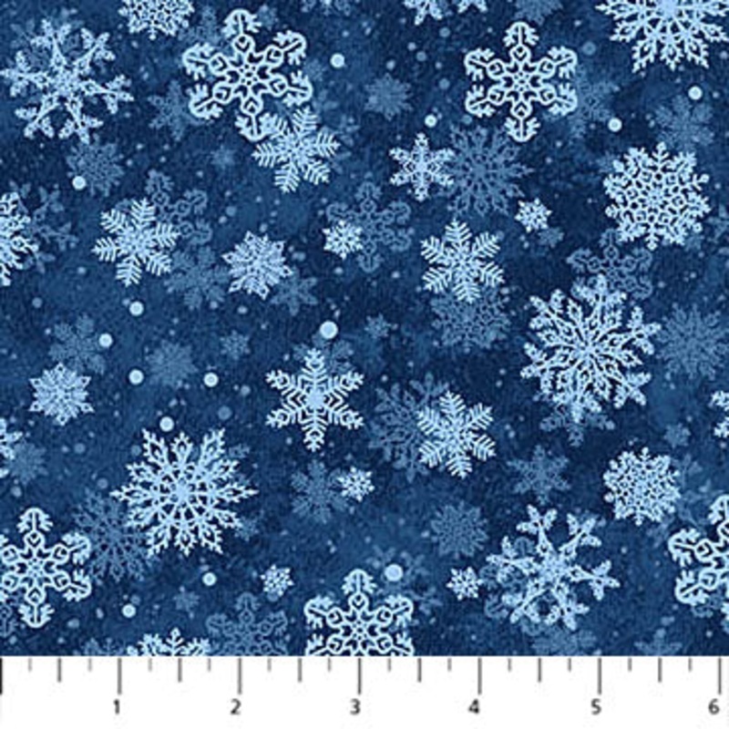 St. Nicholas Snowflake Blue 28219-46