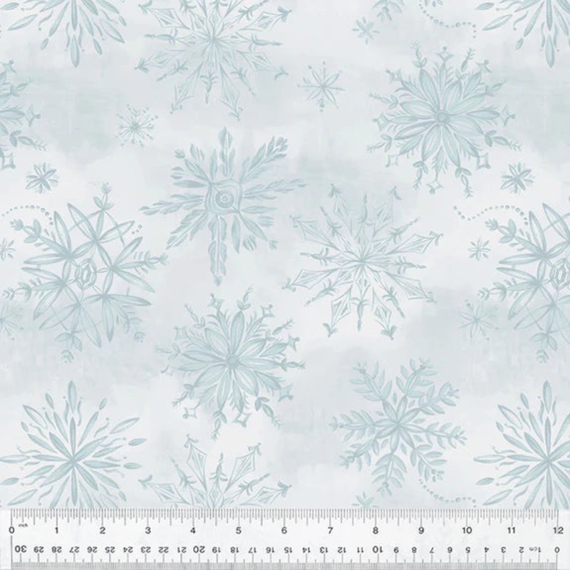 Windham Fabrics Snowfall Ice 108 Wide Backing Fabric - 54684DW-1- 3 YARD