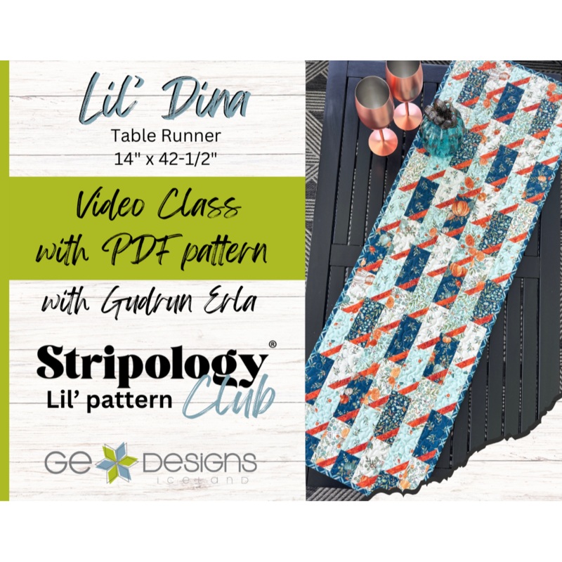 Lil' Dina Video Class - Stripology Lil' Pattern Club