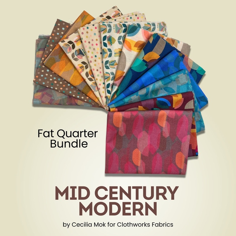 Mid Century Modern Fat Quarter Bundle