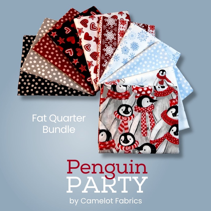 Penguin Party Fat Quarter Bundle