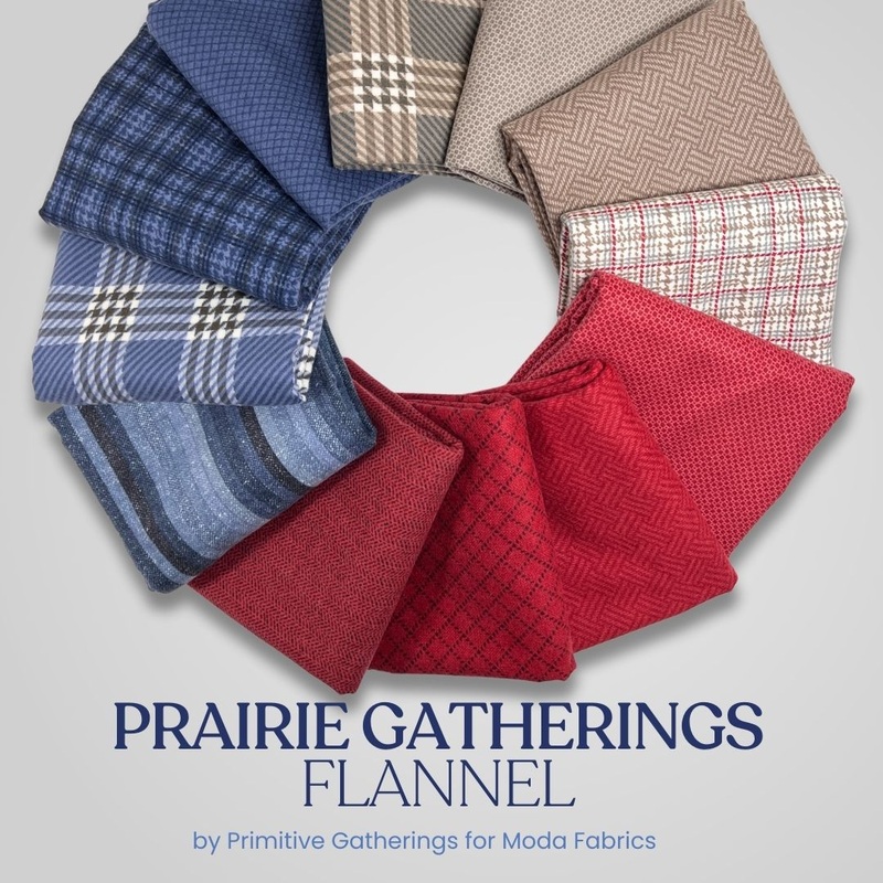Prairie Gatherings Flannel Half Yard Bundle