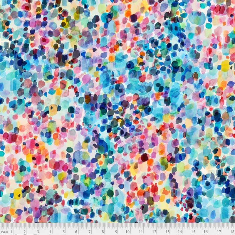 Sea Glass Multi 108 Wide Backing Fabric - 5471-MU - 3 YARD CUT P&B Textiles