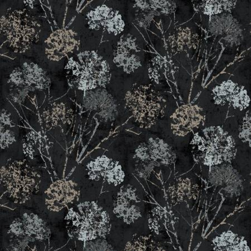 Studio E Fabrics In The Wind Charcoal 108 Wide Backing Fabric - 8276-98 - 2 YARD