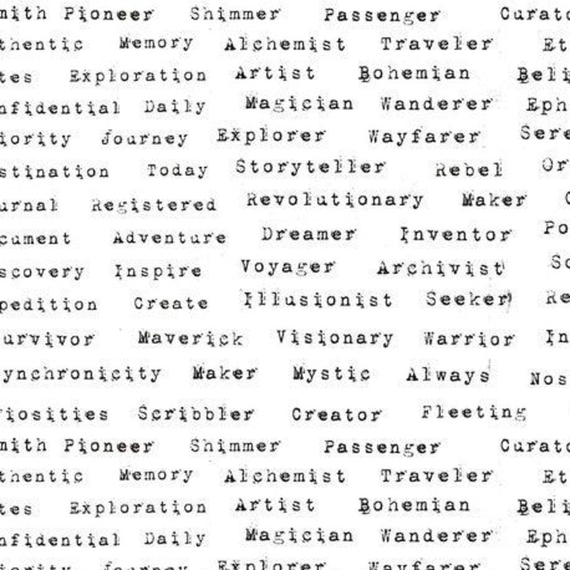 Writing On The Wall Stamped White PWSE999