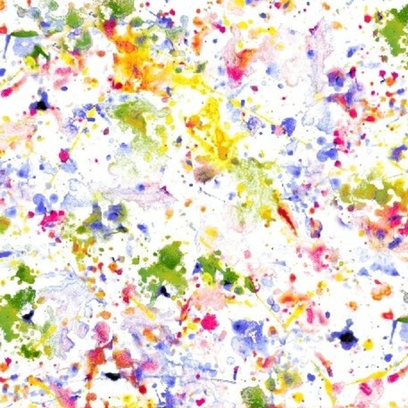 Dropcloth White Multi 108 Wide Backing Fabric - 51537-1 - 2 YARD CUT Windham Fabrics