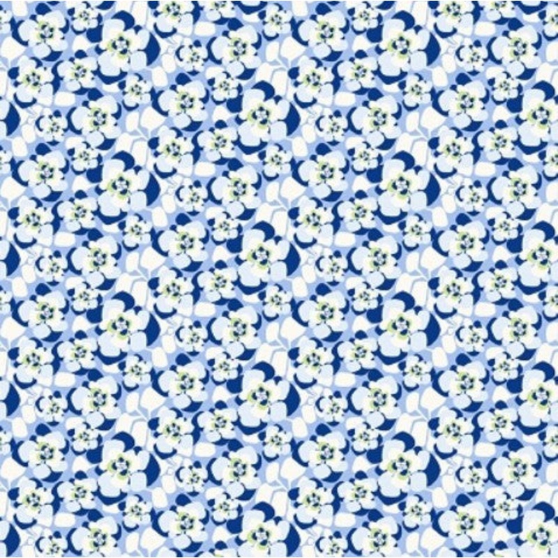 Margo Packed Floral Light Blue Y3664-29 - T-25-59