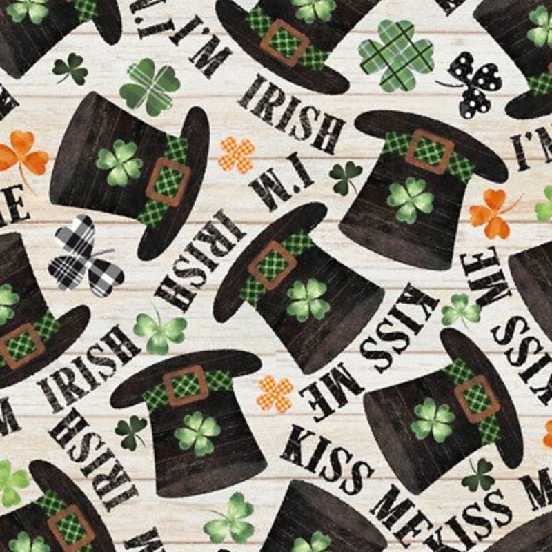 Shamrocking Top of the Morning Beige 22242