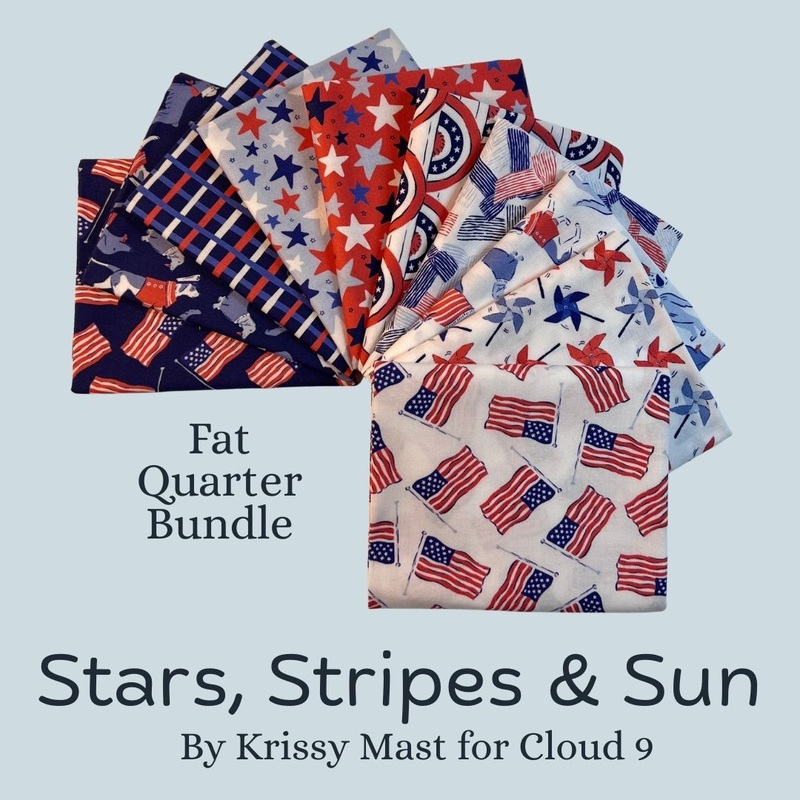 Stars, Stripes, and Sun Fat Quarter Bundle