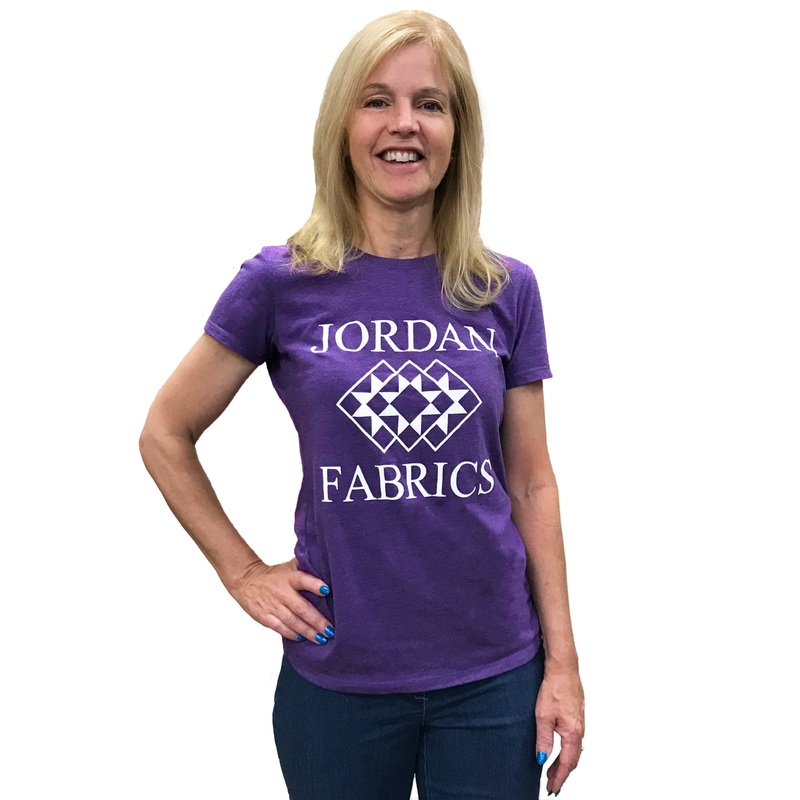 Jordan Fabrics T-Shirt - Purple