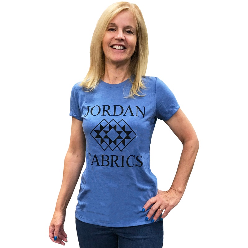 Jordan Fabrics T-Shirt - Stone Wash Blue