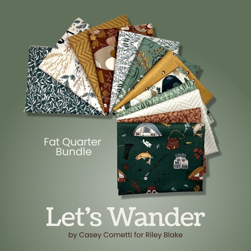 Let's Wander Fat Quarter Bundle