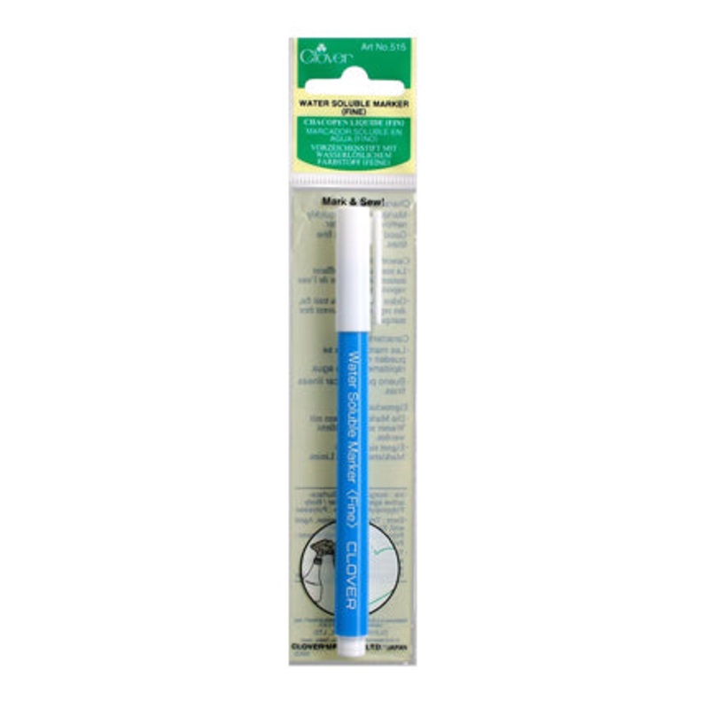 Clover Needlecraft Water Soluble Marker - 515 Fine Tip
