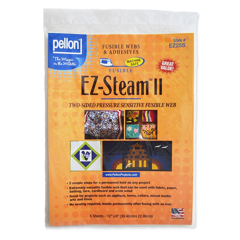 EZ Steam II 12 x 9 Pellon 5 Fusible Sheets