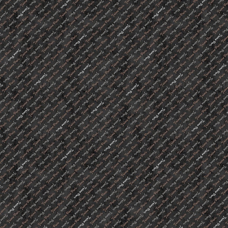 Windham J'aime Paris 53922 3 Black - J'aime Paris By The Yard