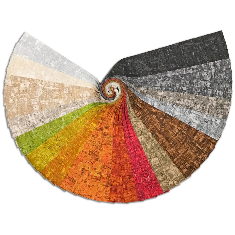 Matt's Pre-Cut 40 Piece 2 1/2 Jelly Roll Strips - Nitty Gritty - Earth Tones