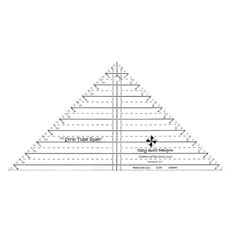The Strip Tube Ruler - Cozy Quilt Designs