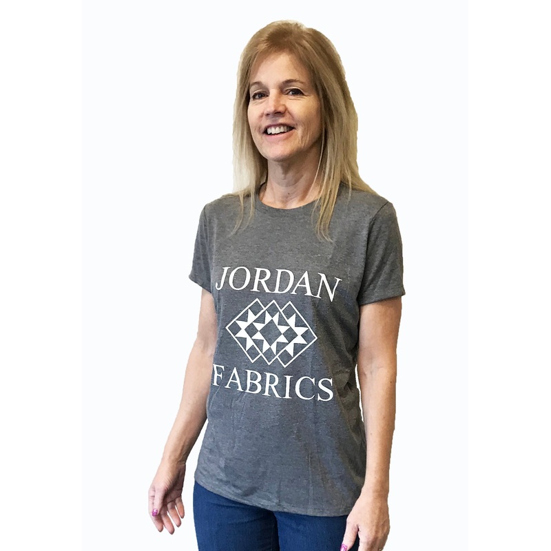Jordan Fabrics T-Shirt - Grey-Novelties-XS & S & M & L & XL & XXL & 3XL