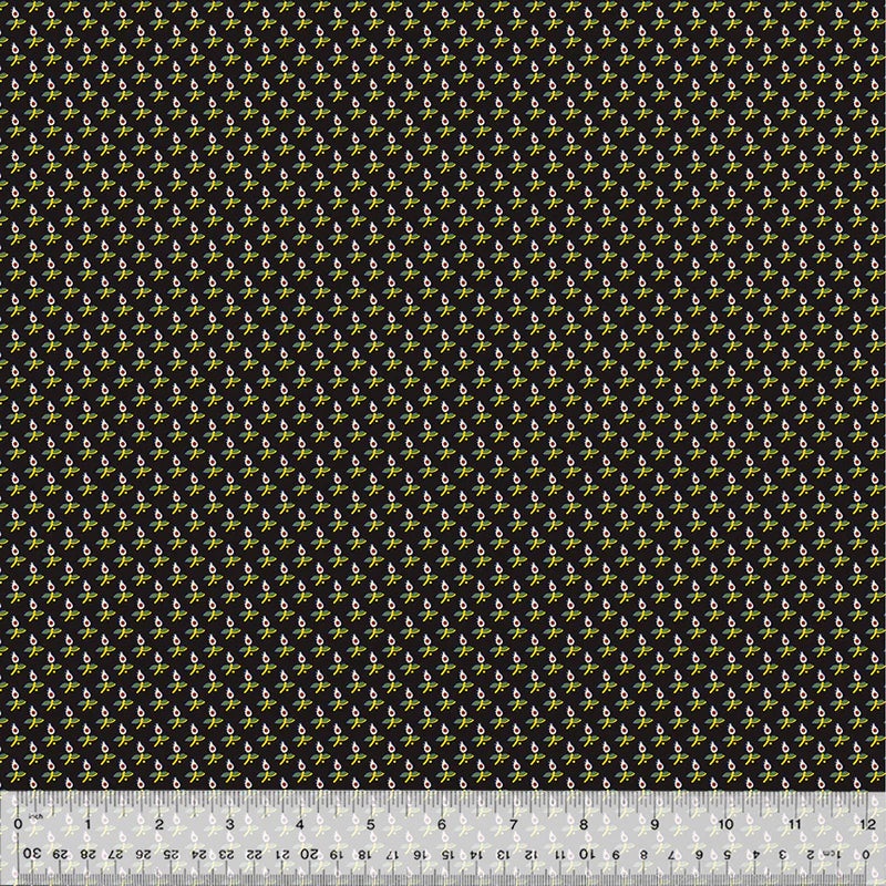 Windham Circa: Turkey Red 54733 2 Black Prairie By The Yard