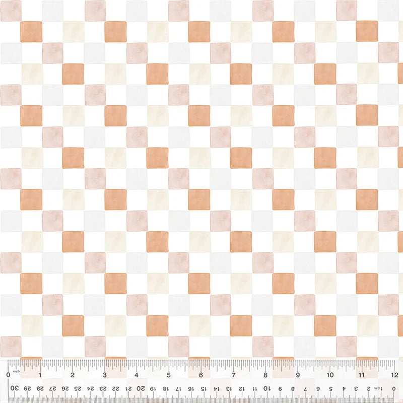 Windham Petal And Purr 54593 3 Rust Checker By The Yard