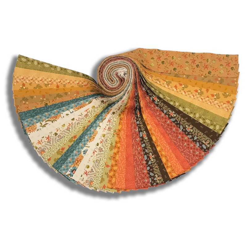Matt's Andover Pre-Cut 48 Piece 2 1/2 Jelly Roll Strips - Autumn Woods
